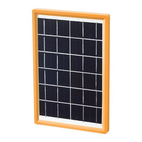 DP Solar Panel Battery Charger, 6W/7.2V, Orange, DP-Li27