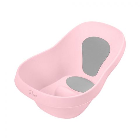 Tinnies Baby Bath Tub, Small, Pink, 25x17x8 Inches, T041