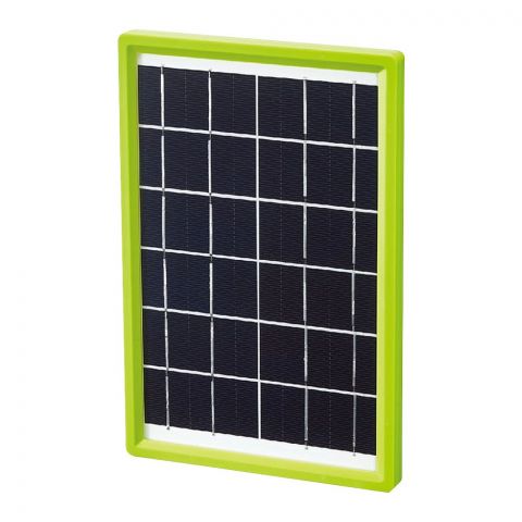 DP Solar Panel Battery Charger, 6W/7.2V, Green, DP-Li27