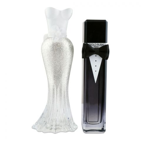 Paris Hilton Wedding Collection Set, For Men & Women, Eau De Parfum 100ml + Eau De Toilette 100ml