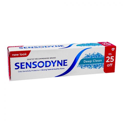 Sensodyne Deep Clean Toothpaste, 70g, Rs.25/-Off