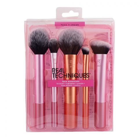 Real Techniques Everyday Essential Brush Set, 5-Pack, 04183