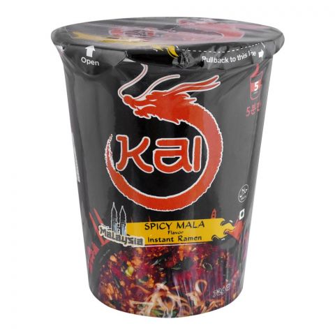 Kai Instant Ramen Spicy Mala Cup Noodle, 72g