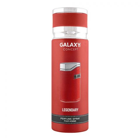 Galaxy Concept Legendary Pour Homme Perfume Body Spray, For Men, 200ml