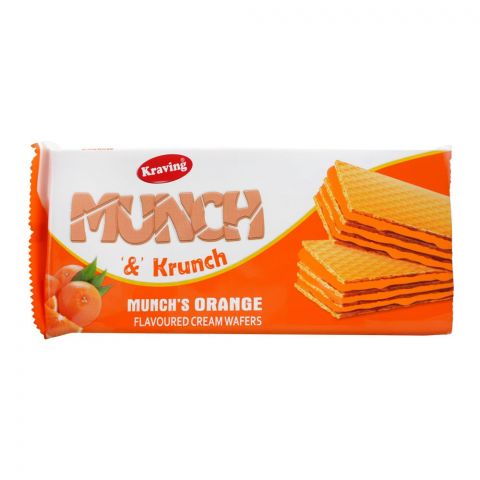 Munch & Krunch Orange Wafer, 75g