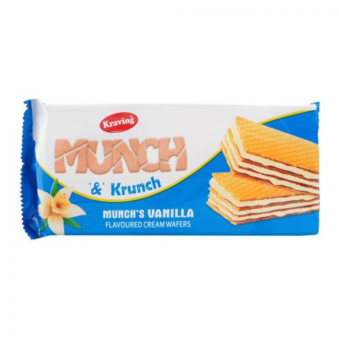 Munch & Krunch Vanilla Wafer, 150g