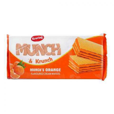 Munch & Krunch Orange Wafer, 150g