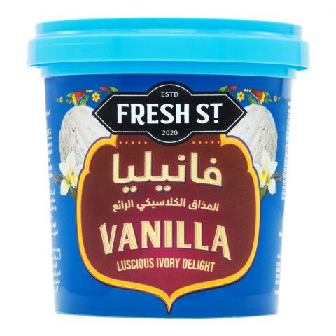 Fresh Street Vanilla Ice Cream Cup, 125ml