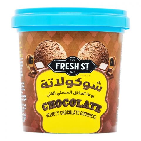 Fresh Street Chocolate Ice Cream Cup, 125ml