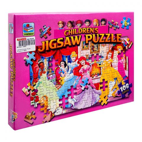 Learner's Childern Jigsaw Puzzle Princess, For 6+ Years, 417-8802