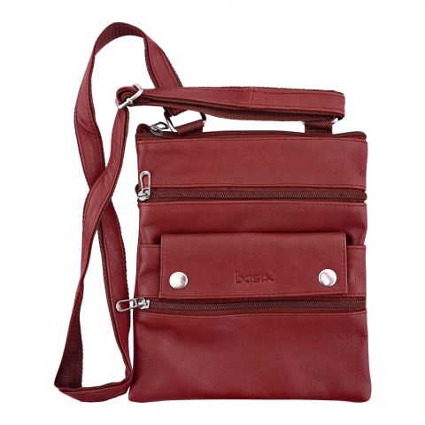 Basix Travel Bag, Red, TB-15