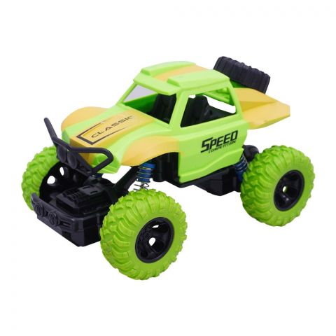 Rabia Toys Extreme Classic Pull Back Jeep, Light Green, 229-2