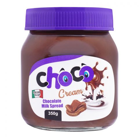 Milkyz Food Choco Cream Chocolate Milk Spread, 350g