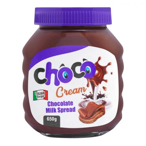 Milkyz Food Choco Cream Chocolate With Milk Spread, 650g