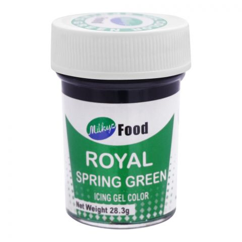Milkyz Food Royal Green Icing Gel Color, 28.3g