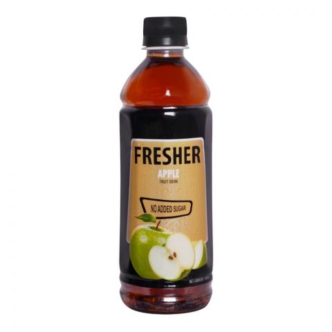 Fresher Apple Nector No Added Sugar Juice, 500ml Bottle
