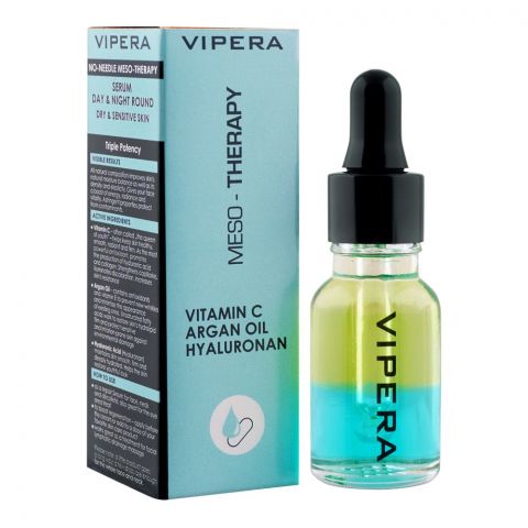 Vipera Meso Therapy Vitamin C Argan Oil Hyaluronan Serum, 15ml