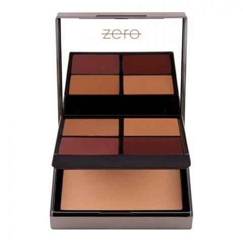Zero Makeup Face Perfecting Palette, 6 Caramel