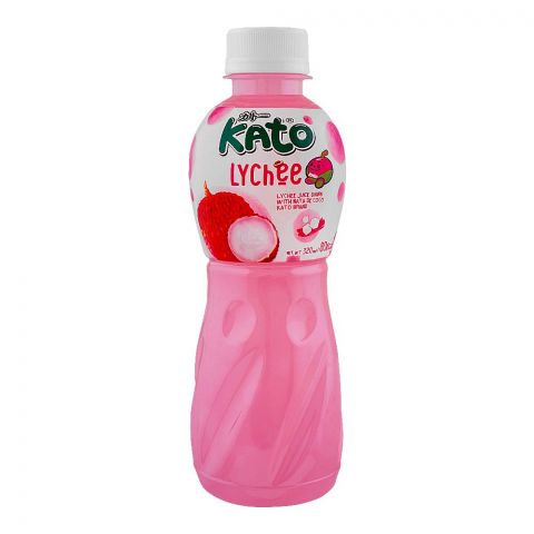 Kato Lychee Juice, 320ml Bottle