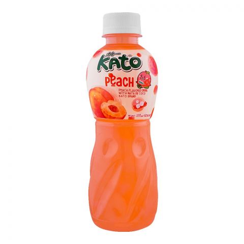 Kato Peach Juice, 320ml Bottle