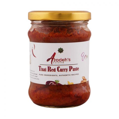 Azadeh's Cuisine Thai Red Curry Paste, 220g