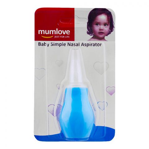 Mum Love Baby Simple Nasal Aspirator, Blue, A1032