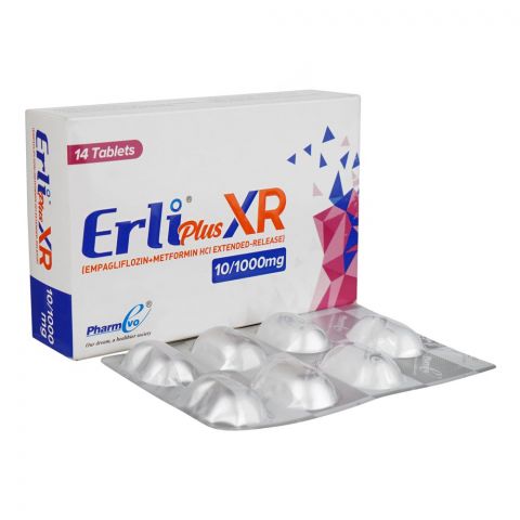 Erli Plus XR Tablets, 10/1000mg, 14-Pack