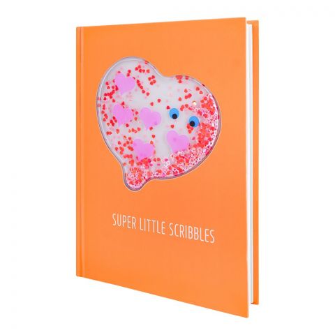 Children's Diary, Super Little Scribbles, Orange, FD-02