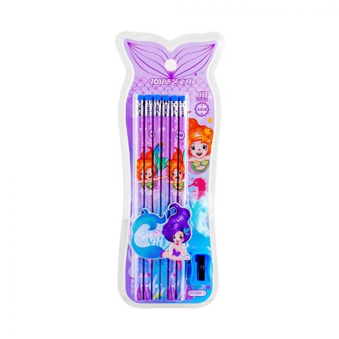 SJ Mermaid Pencil, Purple, ZY1009-2