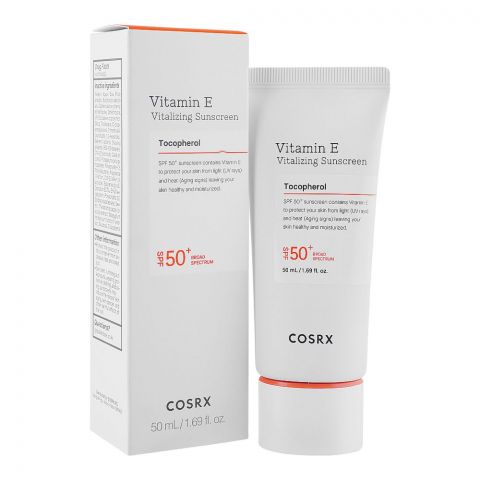 COSRX Tocopherol Vitamin E Vitalizing SPF50+ Sunscreen, 50ml
