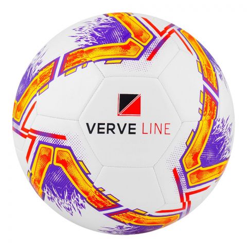 Verve Line Football White/Yellow/Purple/Red, 00198