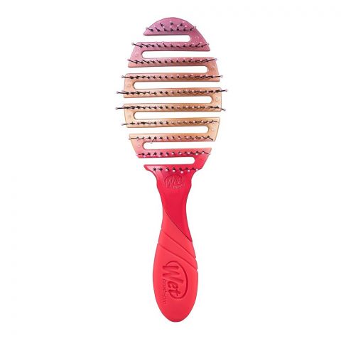 Wet Brush Pro Flex Dry Hair Brush, Coral Ombre, BWP800FLEXCO