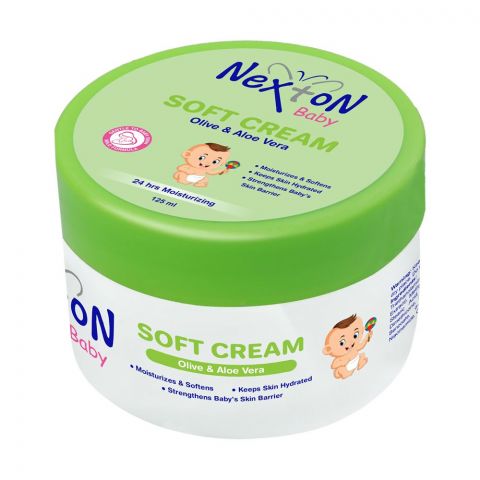 Nexton Baby Olive & Aloe Vera Soft Cream, 125ml