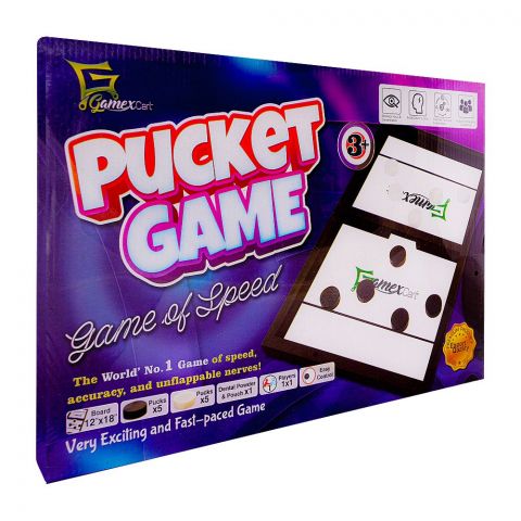 Gamex Cart Pucket Game Small, For 3+ Years, 401-7121