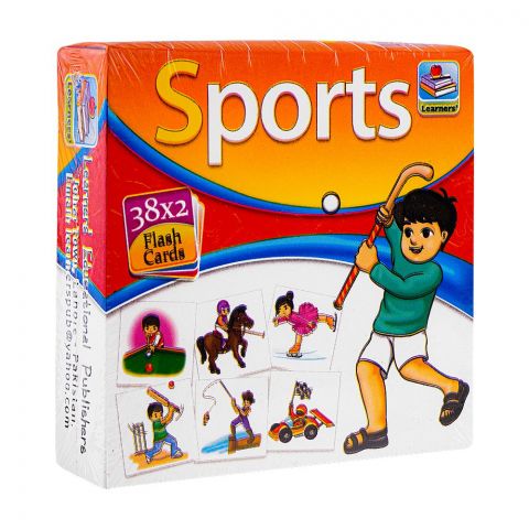 Learners Flash Cards Small Sports, 227-2390