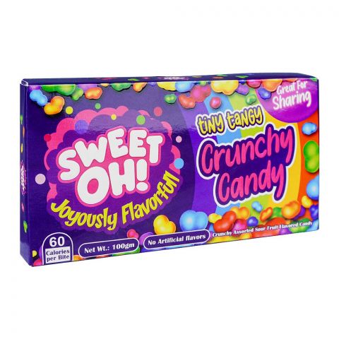 Sweet Oh Tiny Tangy Crunchy Candy, 100g