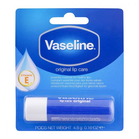 Vaseline Original Lip Care, 4.8g