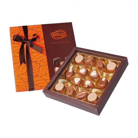 Bolci Chocolate Praline Deluxe Selection Box Orange, 170g, ECH263