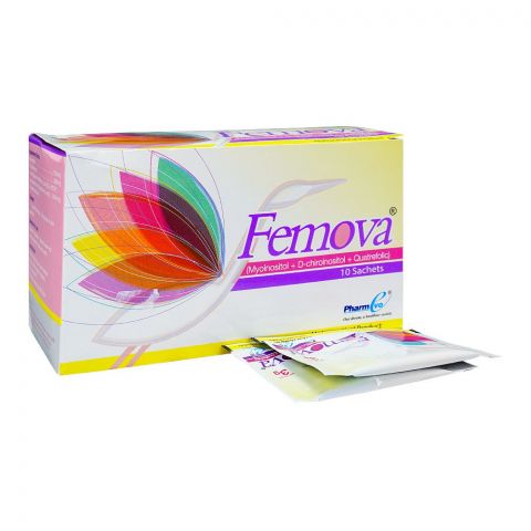 Pharmevo Femova Powder Sachet, 10-Pack