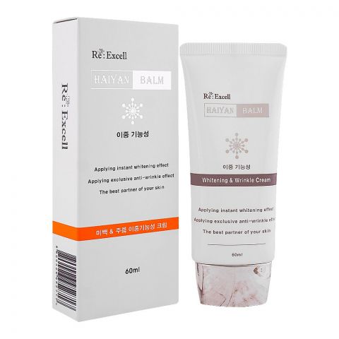 Re : Excell Instant Whitening & Anti-Wrinkle Haiyan Balm, 60ml
