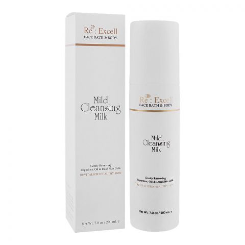 Re : Excell Face Bath & Body Mild Cleansing Milk, 200ml