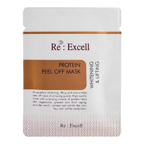 Re : Excell Protein Whitening & Lifting Peel Off Mask, 30g
