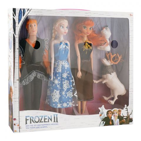 Style Toys Doll Frozen II +1 With Music Family, For 3+ Years, 5094-1046