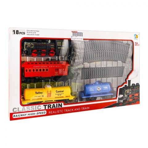 Style Toys Battery Operated Classic Train 18-Pack, For 3+ Years, 5135-1046