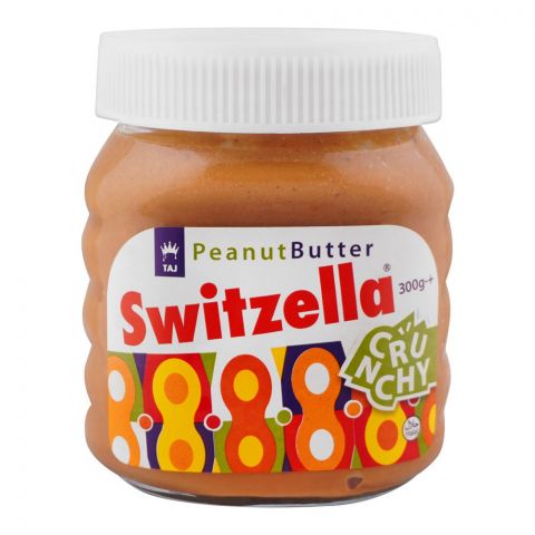 Switzella Peanut Butter Crunchy, 300g