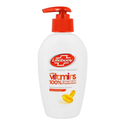 Lifebuoy Total Protect With Vitamin Hand Wash, 200ml