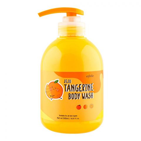 Esfolio Jeju Tangerine Body Wash, 500ml