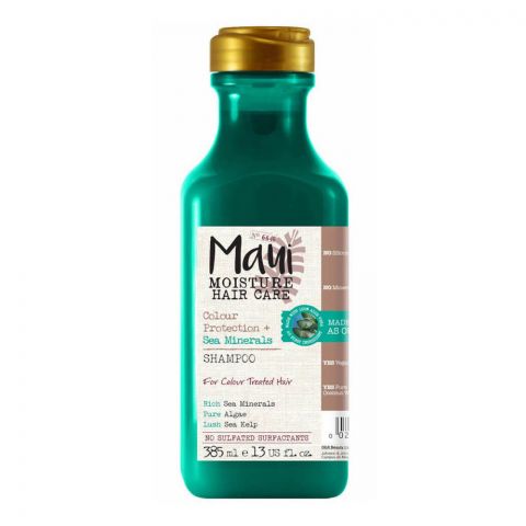 Maui Color Protection + Sea Minerals Shampoo, For Color Treated Hair, 385ml