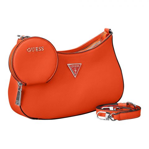 GS Tote Bag With Shoulder Strap, Orange, 12358