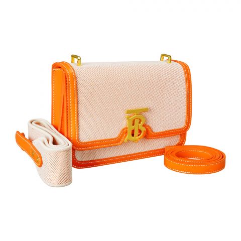 TB Hand Bag, Orange, BR333
